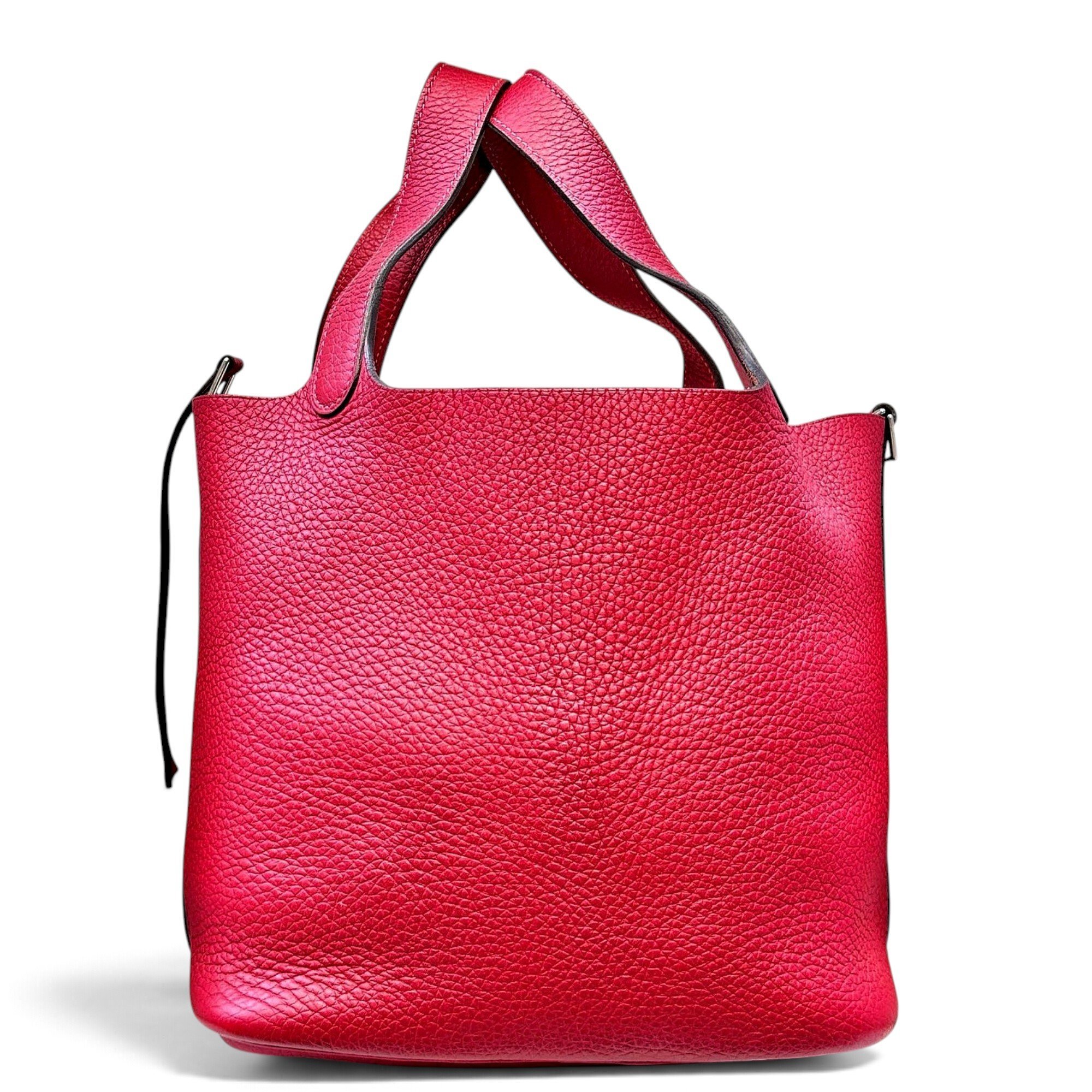 Picotin leather handbag
