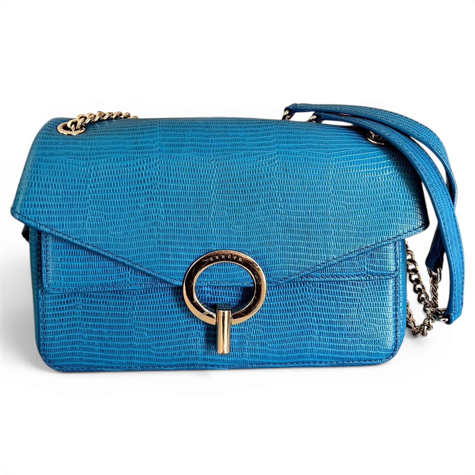 Yza patent leather handbag