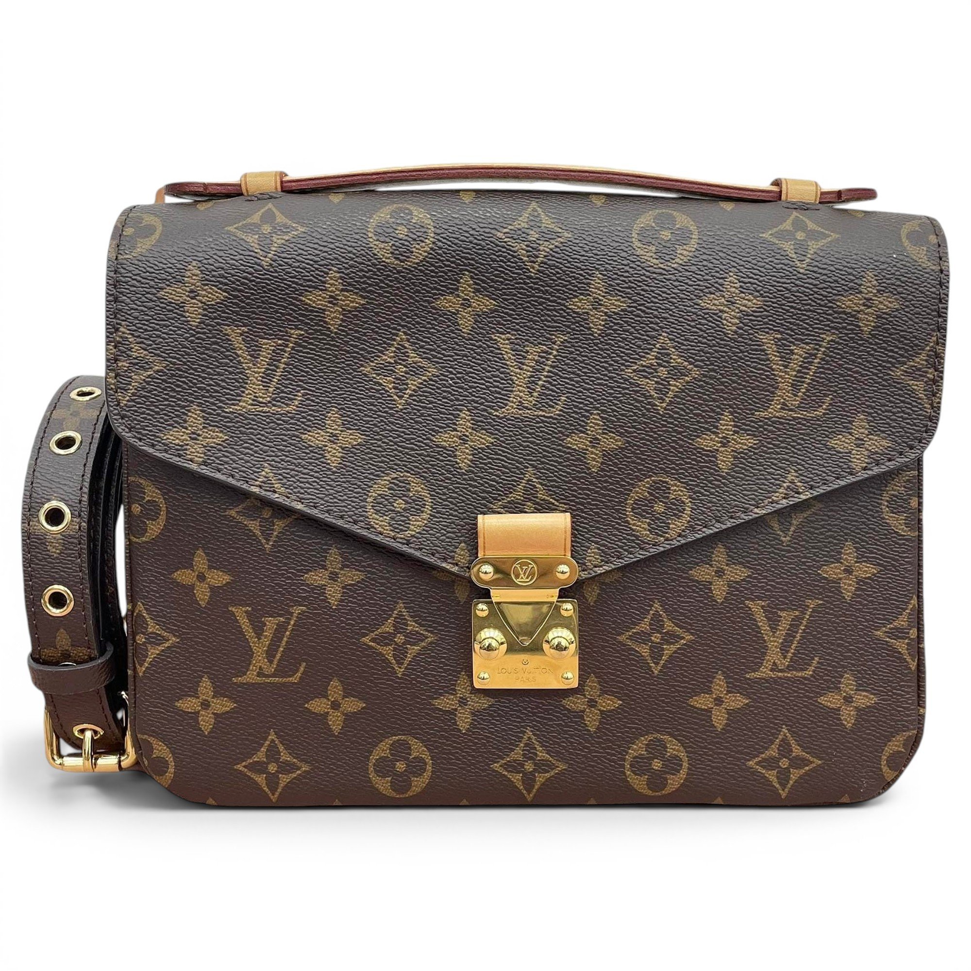Metis leather handbag