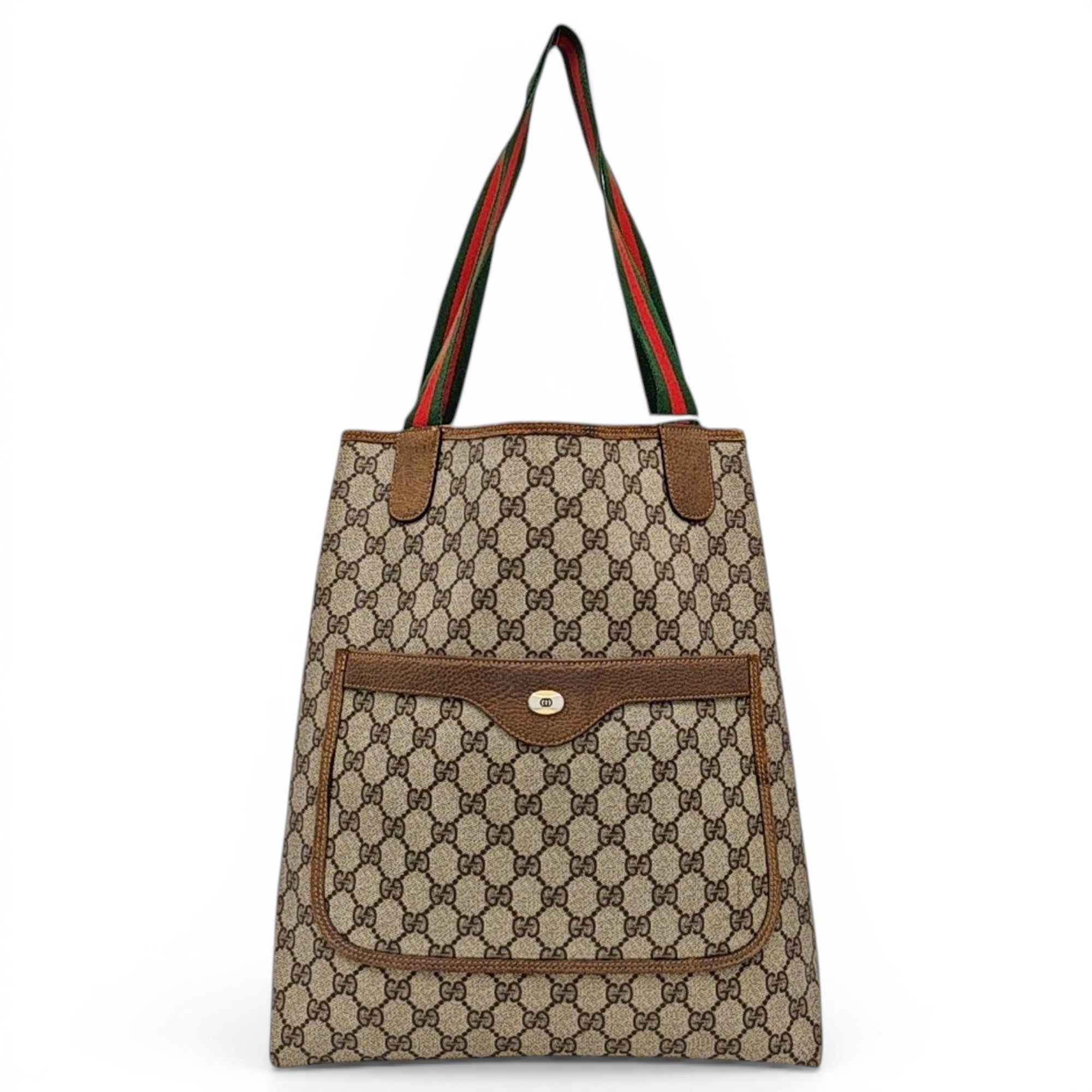 Ophidia GG Supreme leather handbag