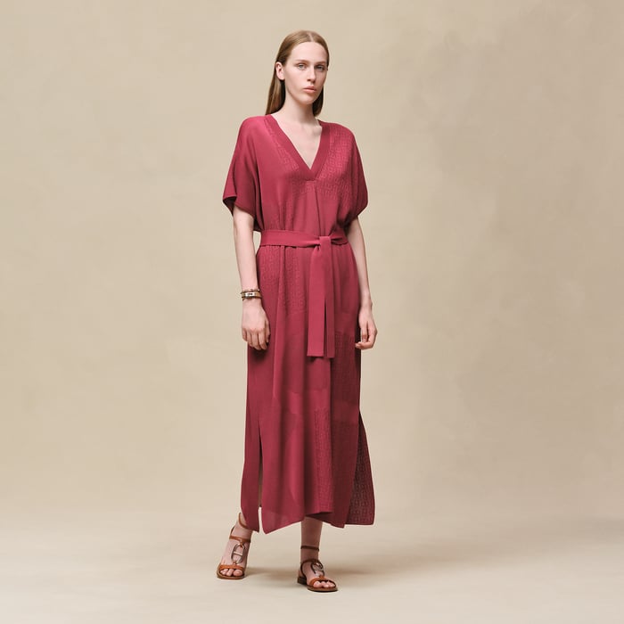 "Chaine d'Ancre" Long Caftan Dress