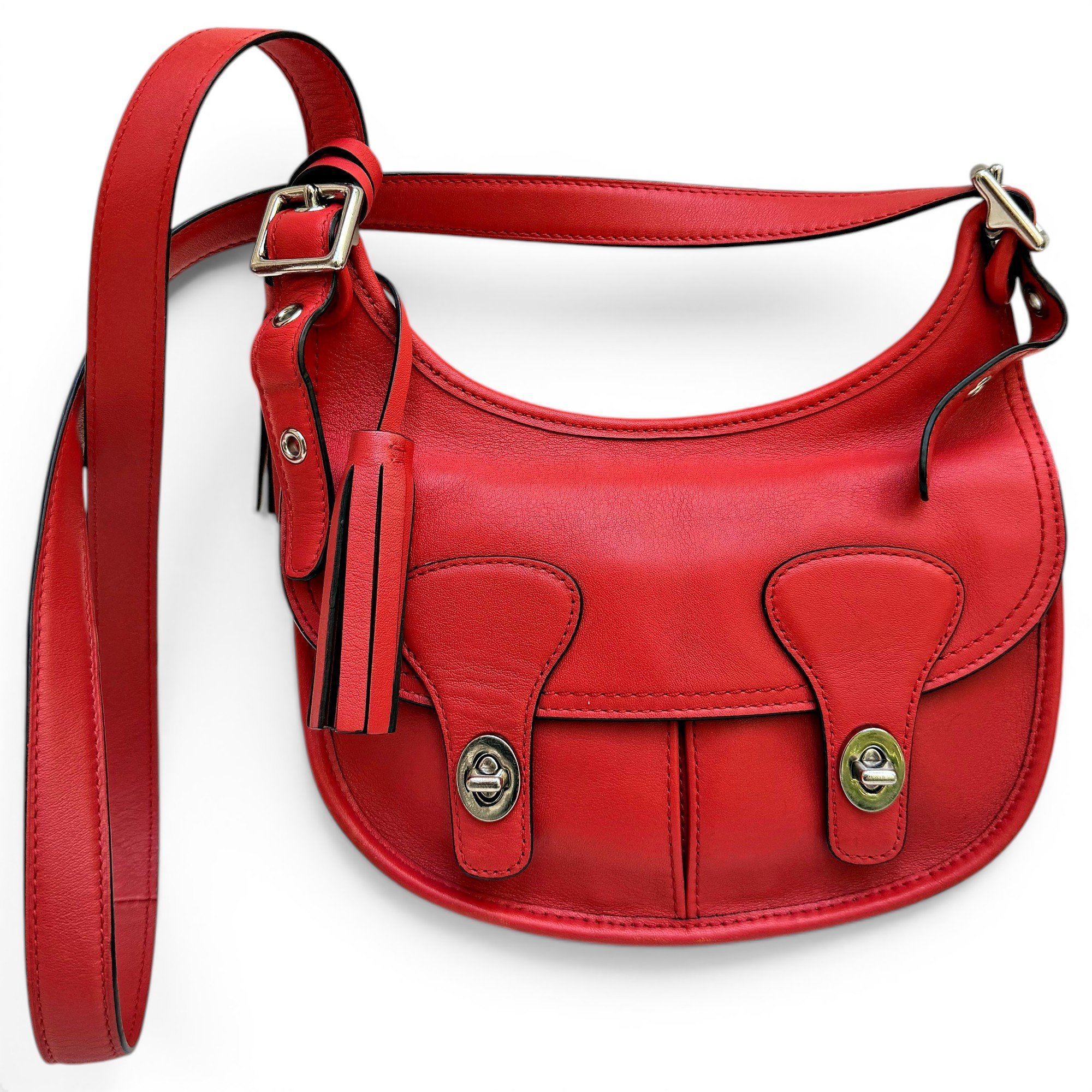 Leather handbag