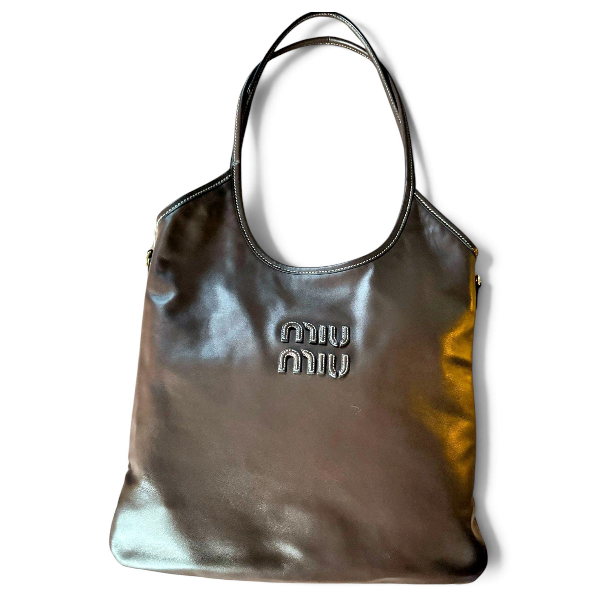 Ivy leather handbag
