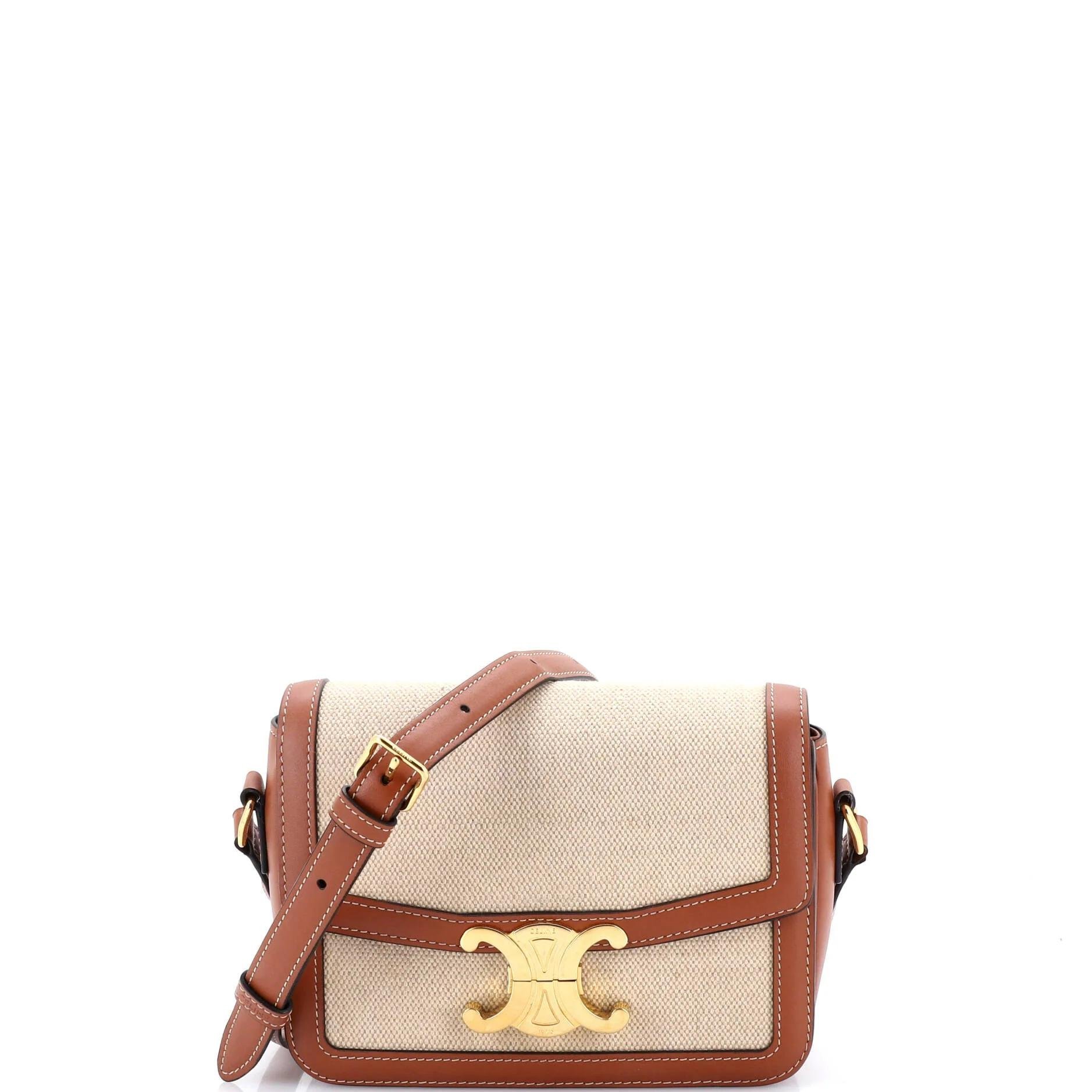 Celine Leather crossbody bag