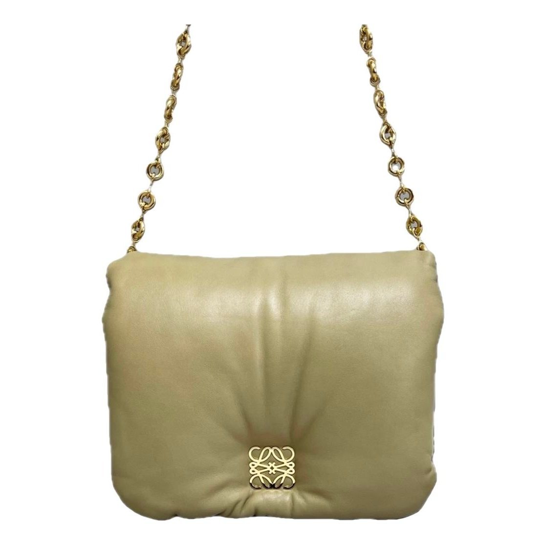 Goya Puffer leather handbag