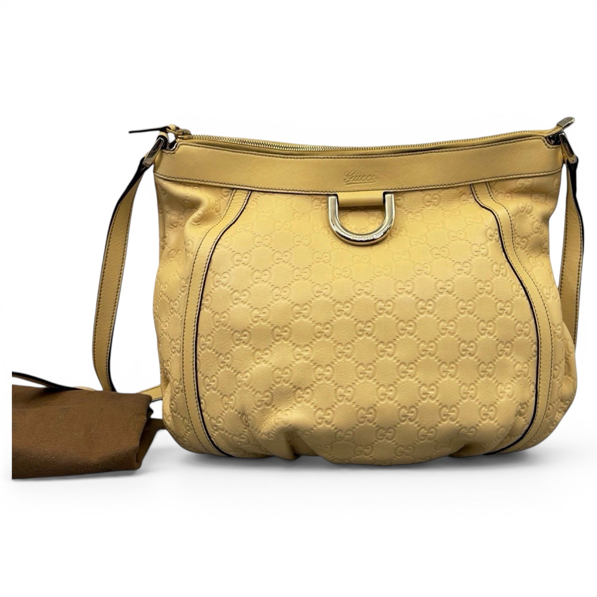 D-Ring leather handbag