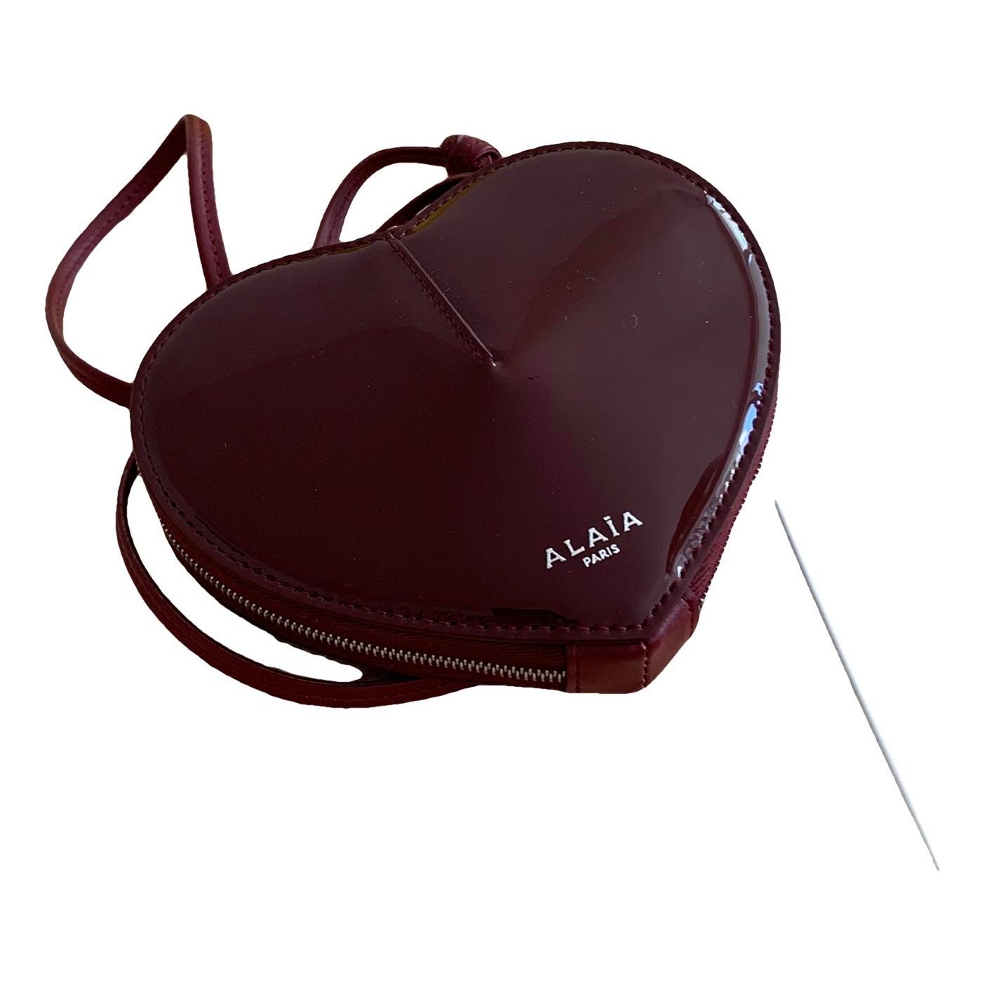 Le Coeur patent leather crossbody bag