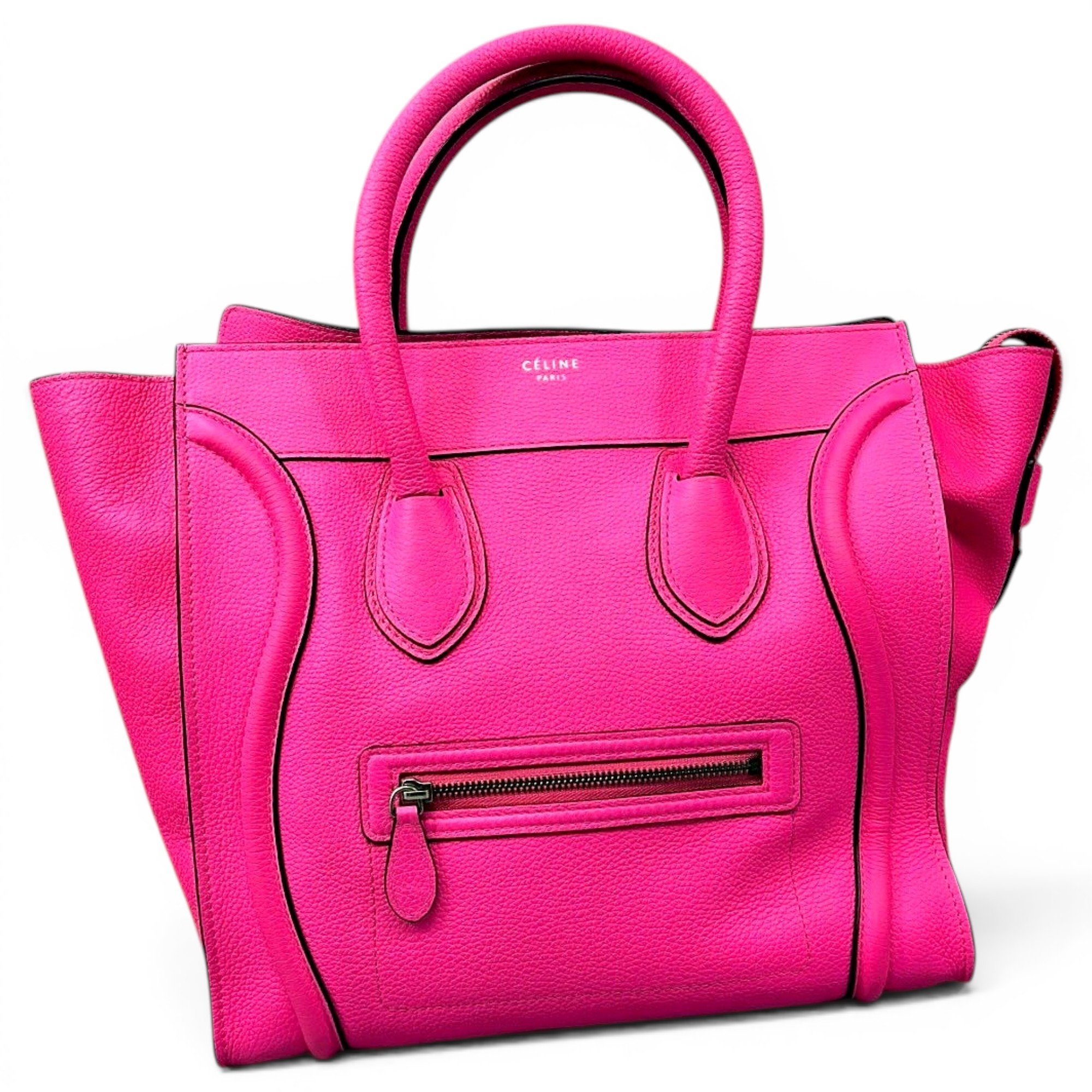 Luggage leather handbag