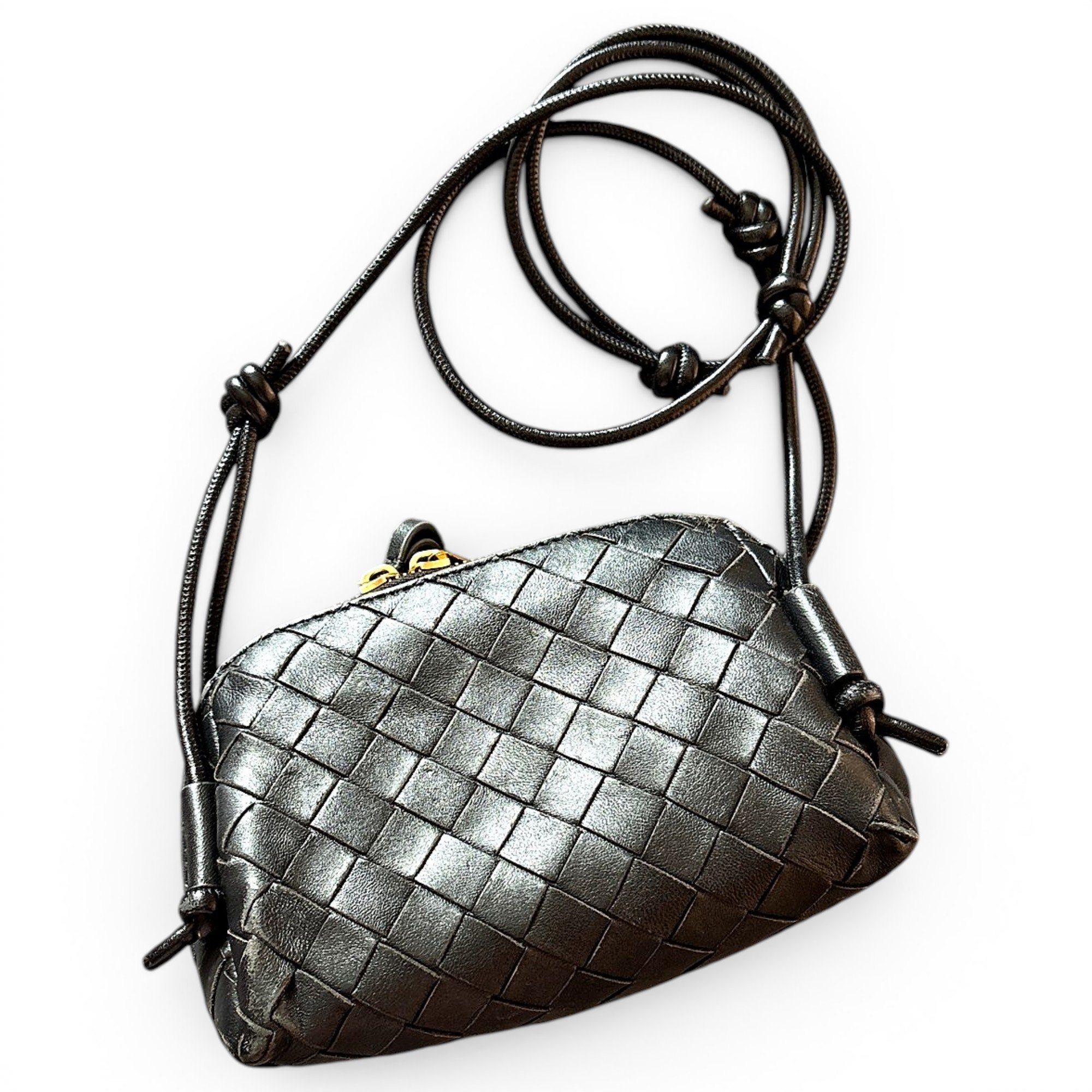 Leather crossbody bag