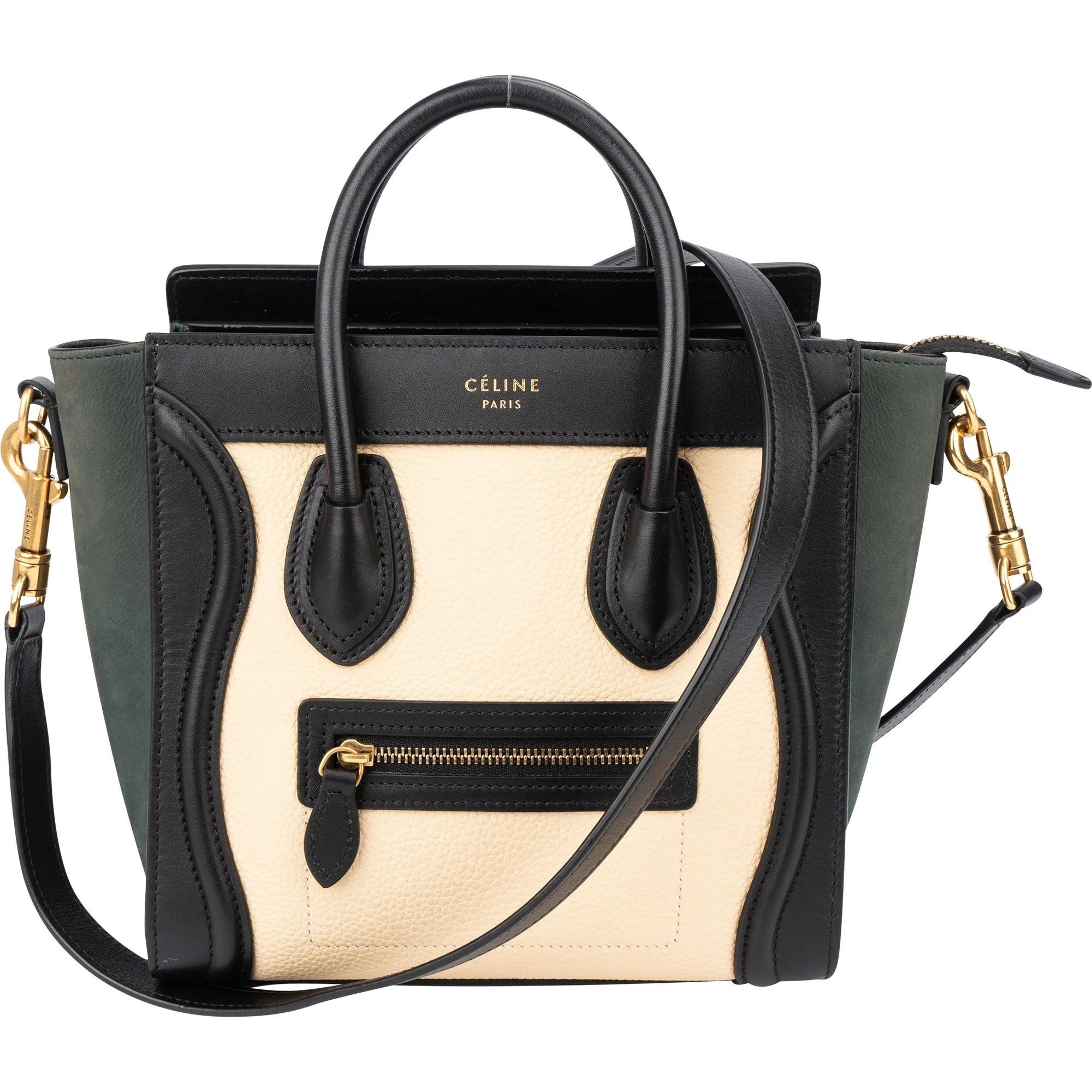 Luggage leather handbag