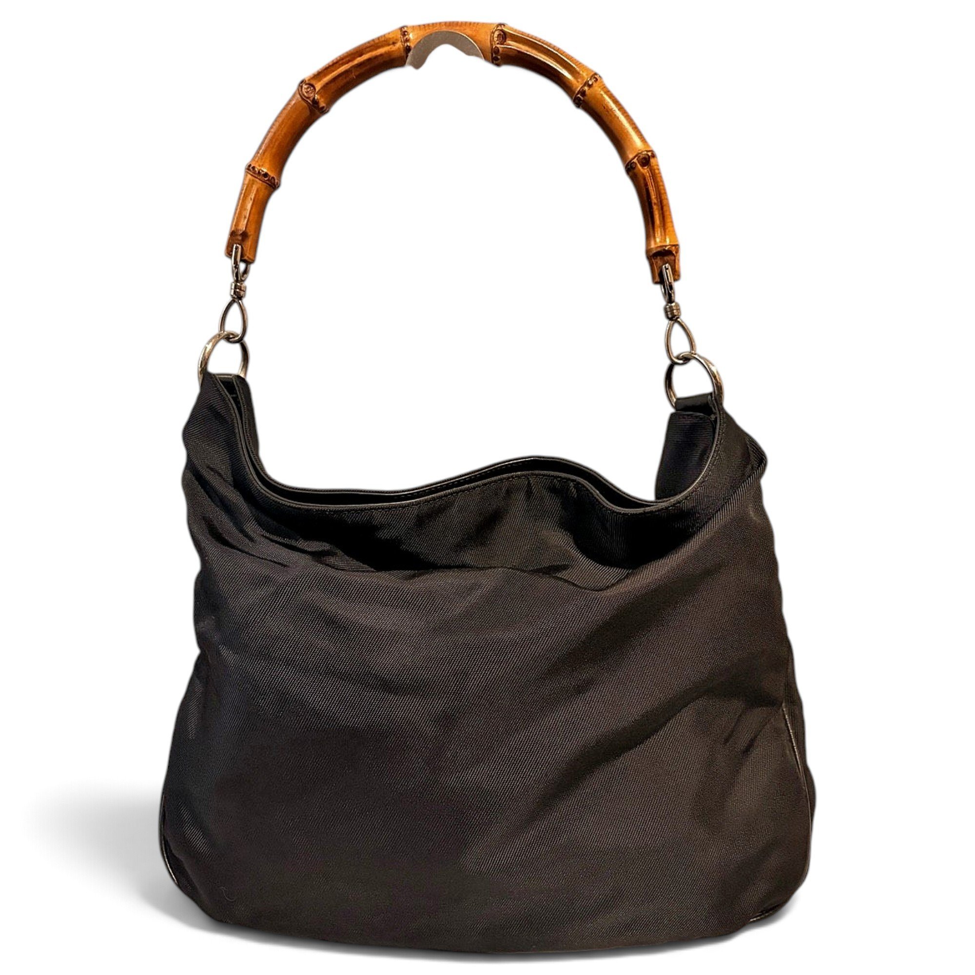Bamboo Top Handle handbag