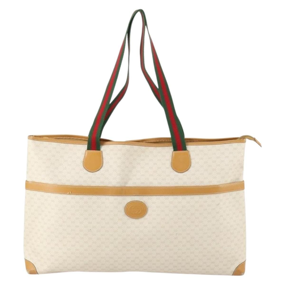Leather tote