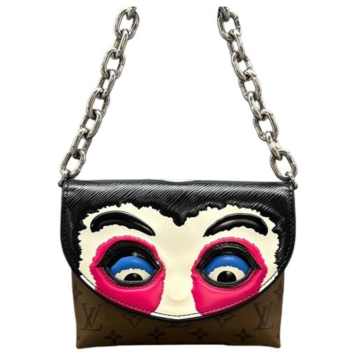 Kabuki leather handbag