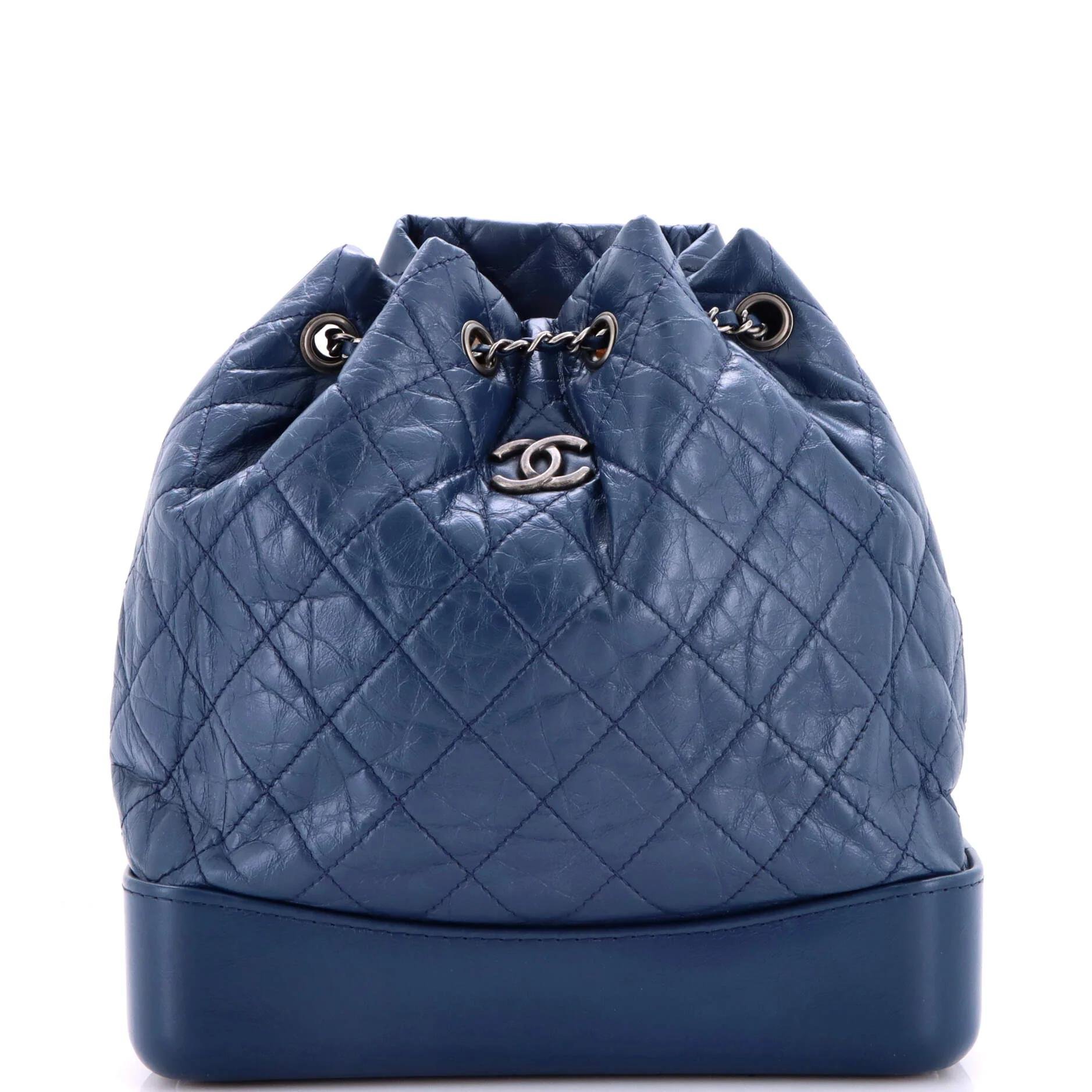 Leather backpack