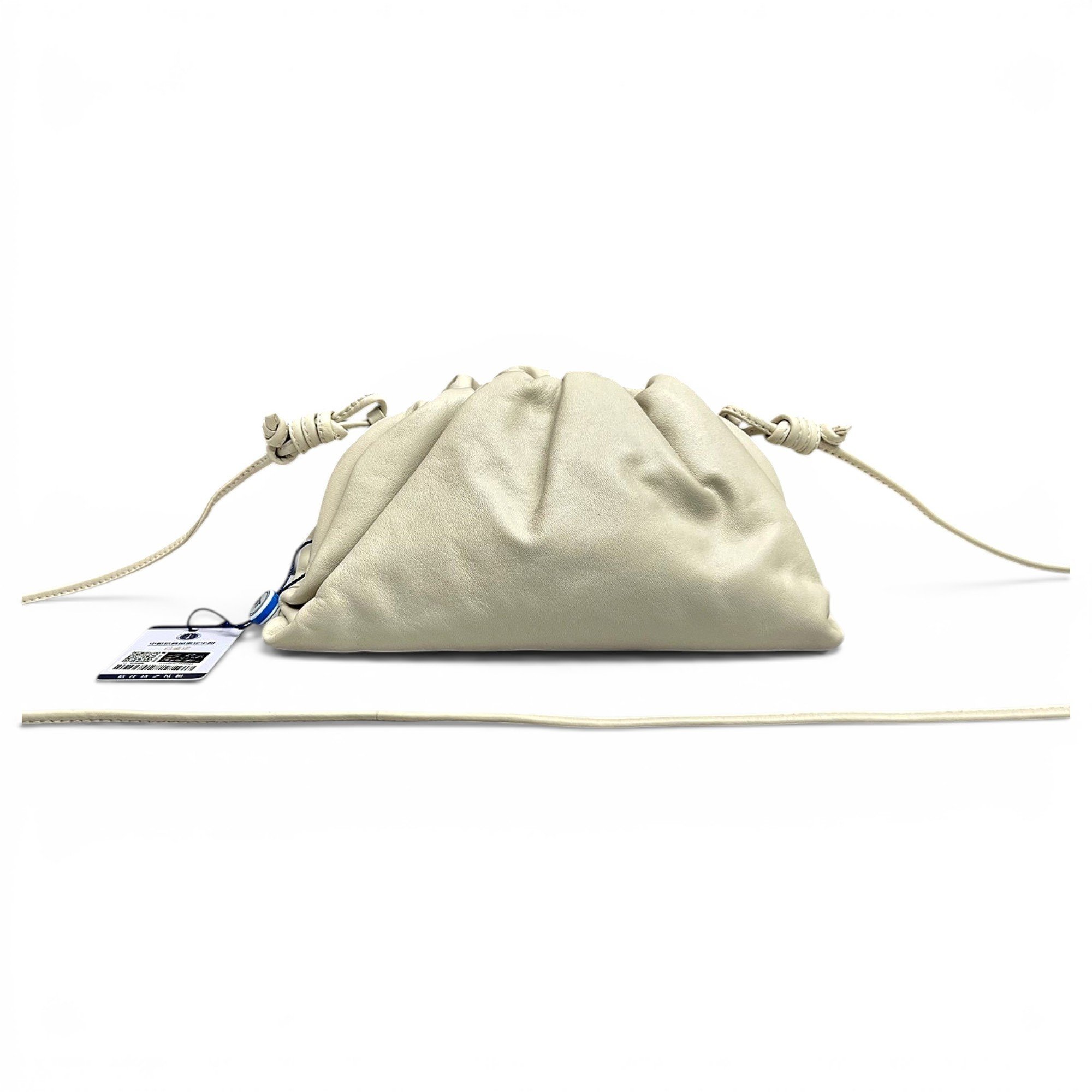 Pouch leather handbag