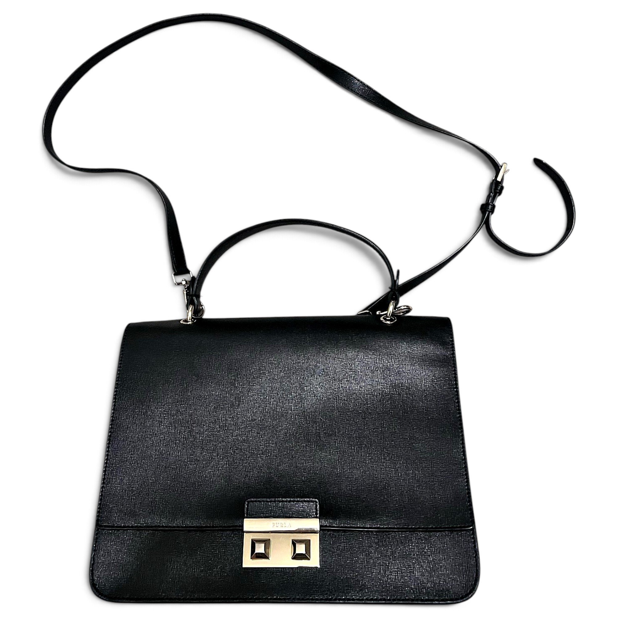 Metropolis leather crossbody bag
