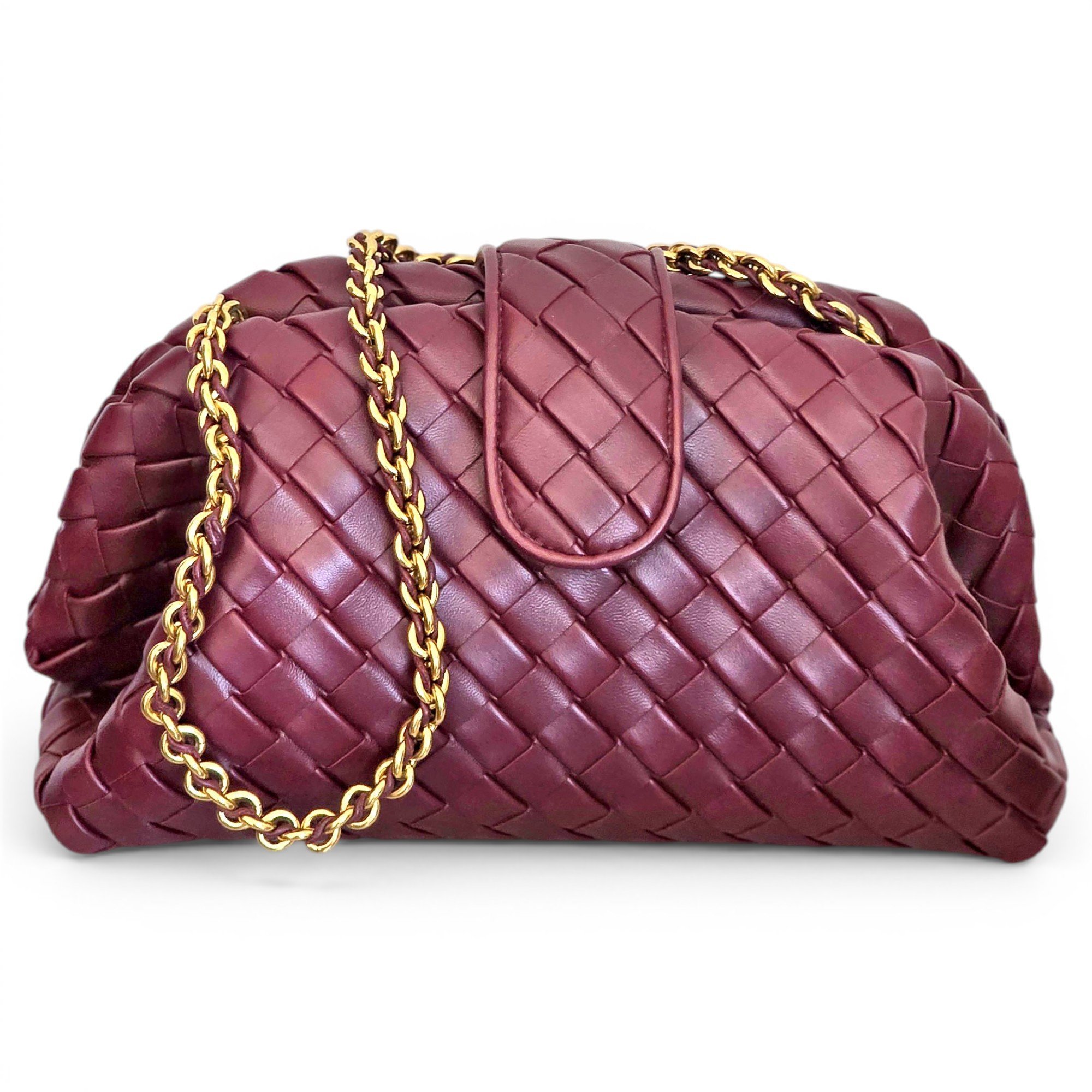 Lauren 1980 leather clutch bag