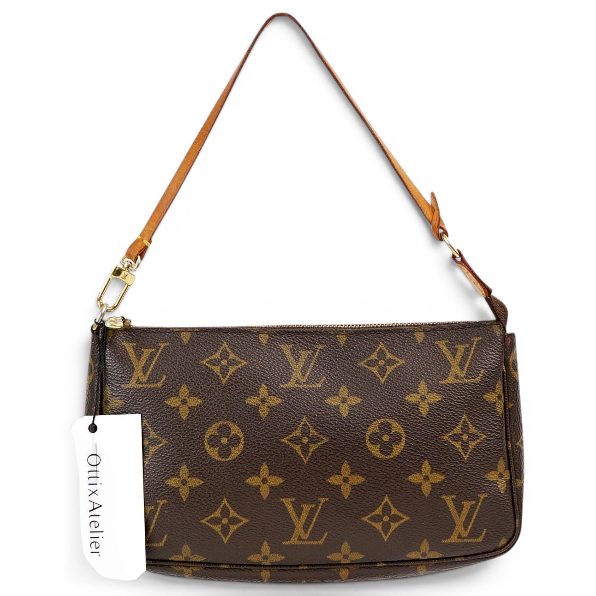 Pochette Accessoire leather handbag