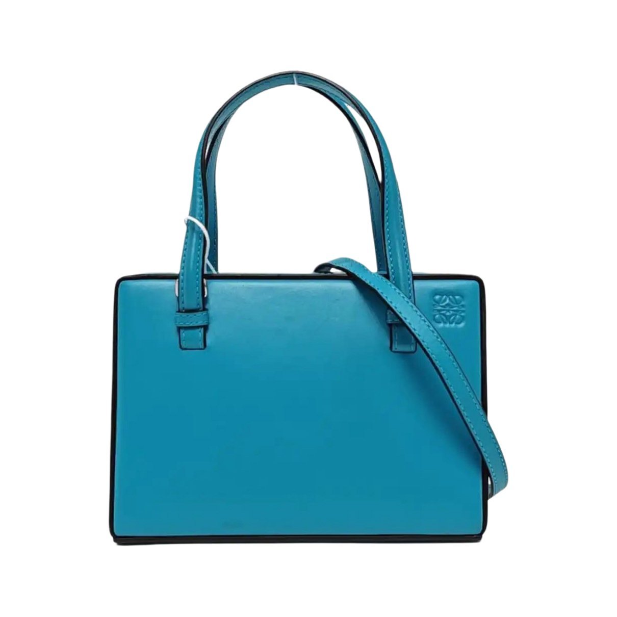 Postal leather handbag