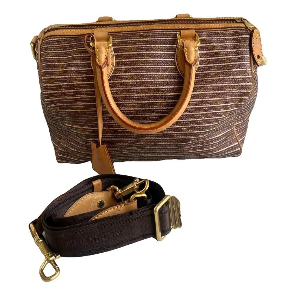 Speedy vinyl handbag