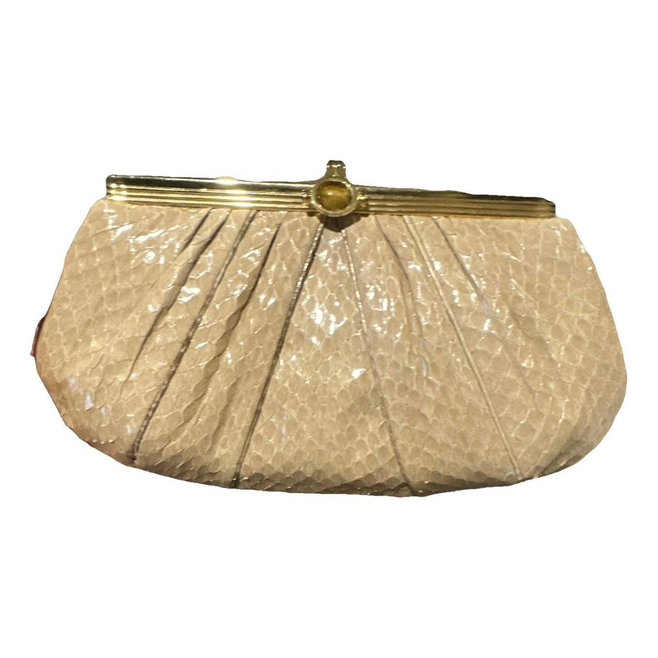 Python clutch bag