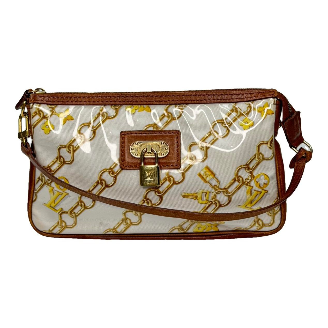Pochette Accessoire vinyl handbag