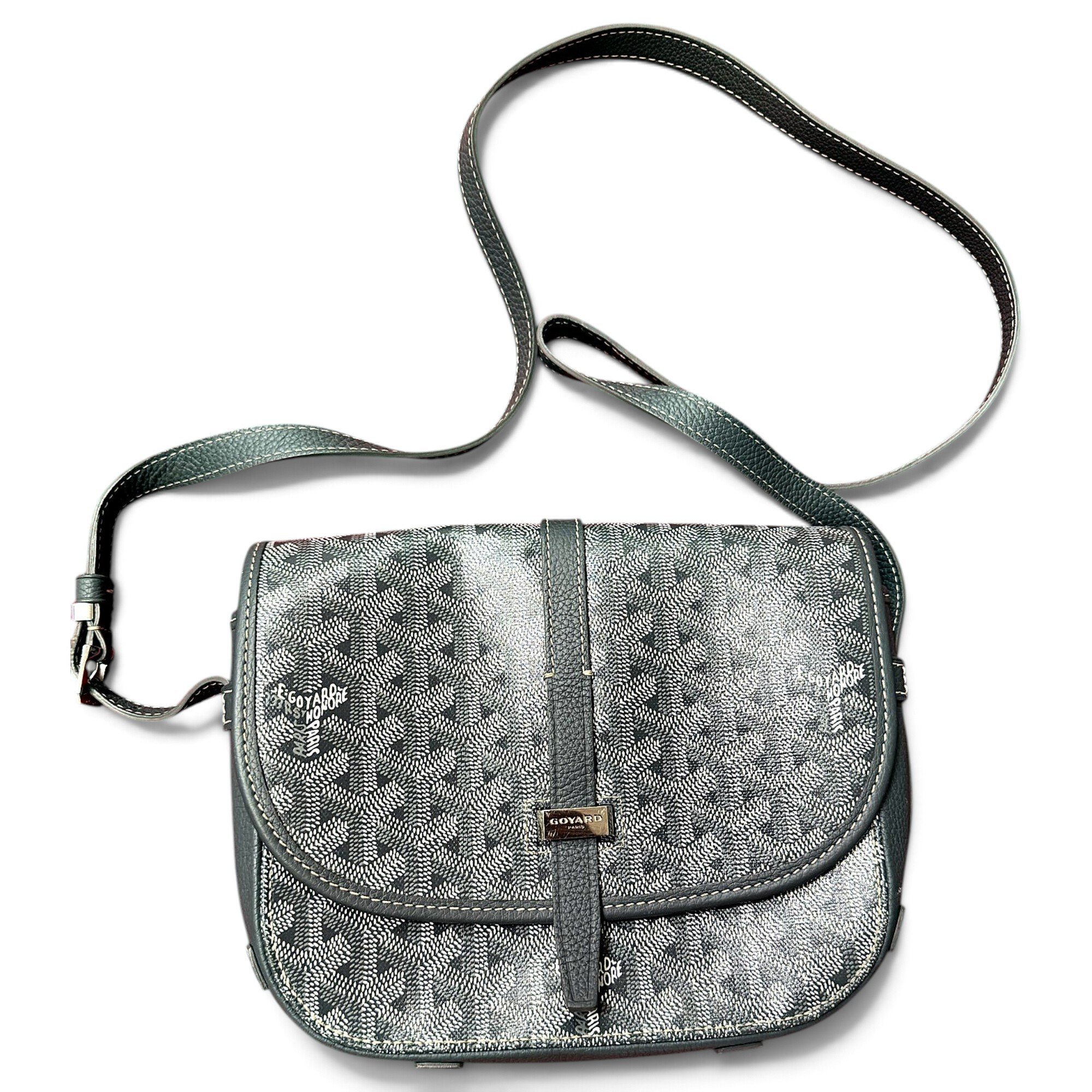 Belvedère leather crossbody bag