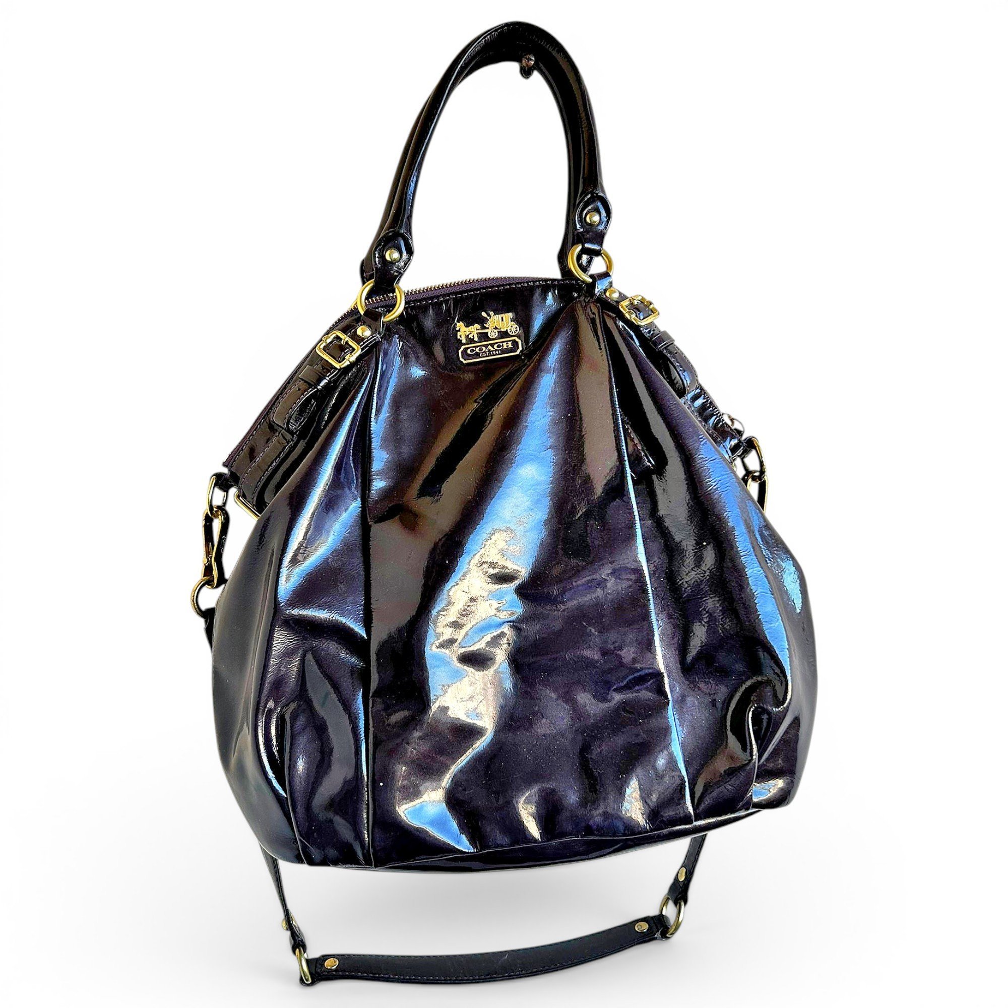 Madison leather handbag