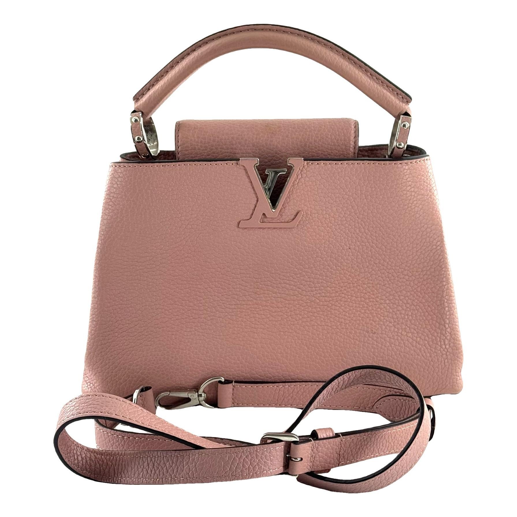 Capucines leather handbag