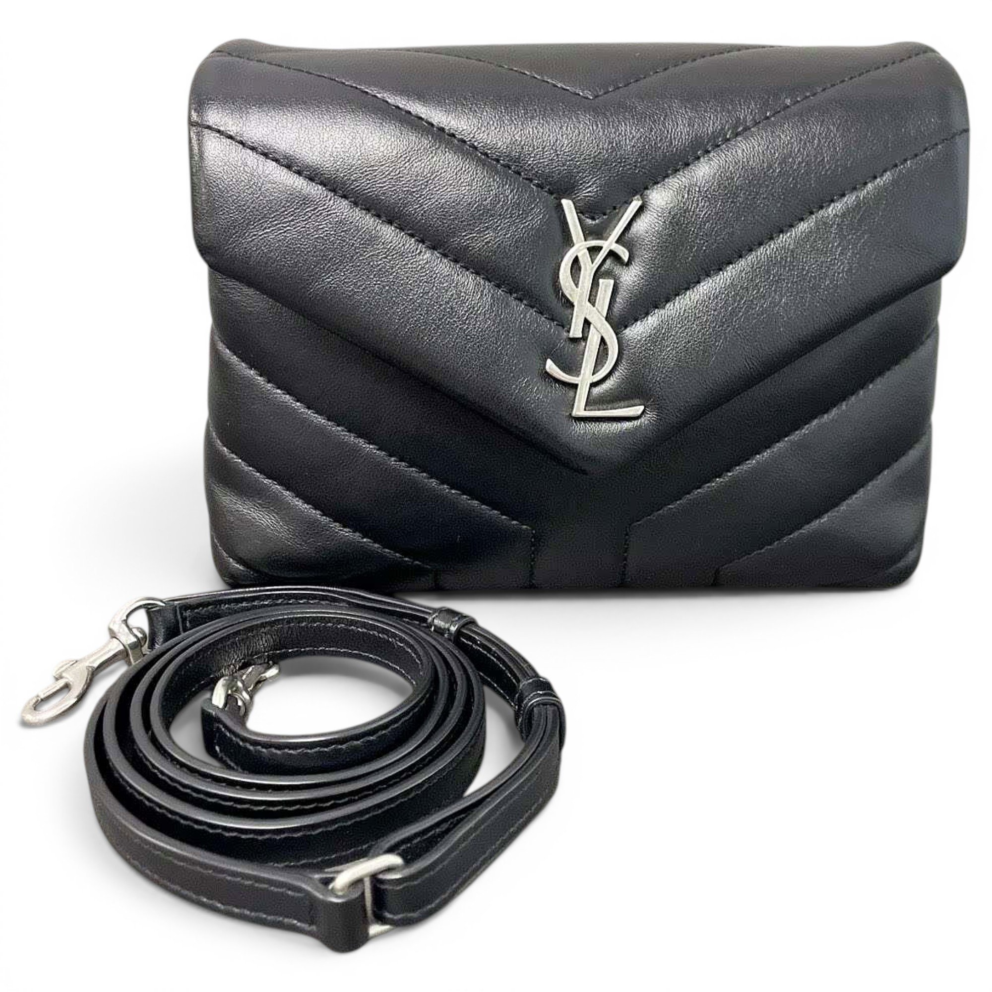 Loulou leather handbag