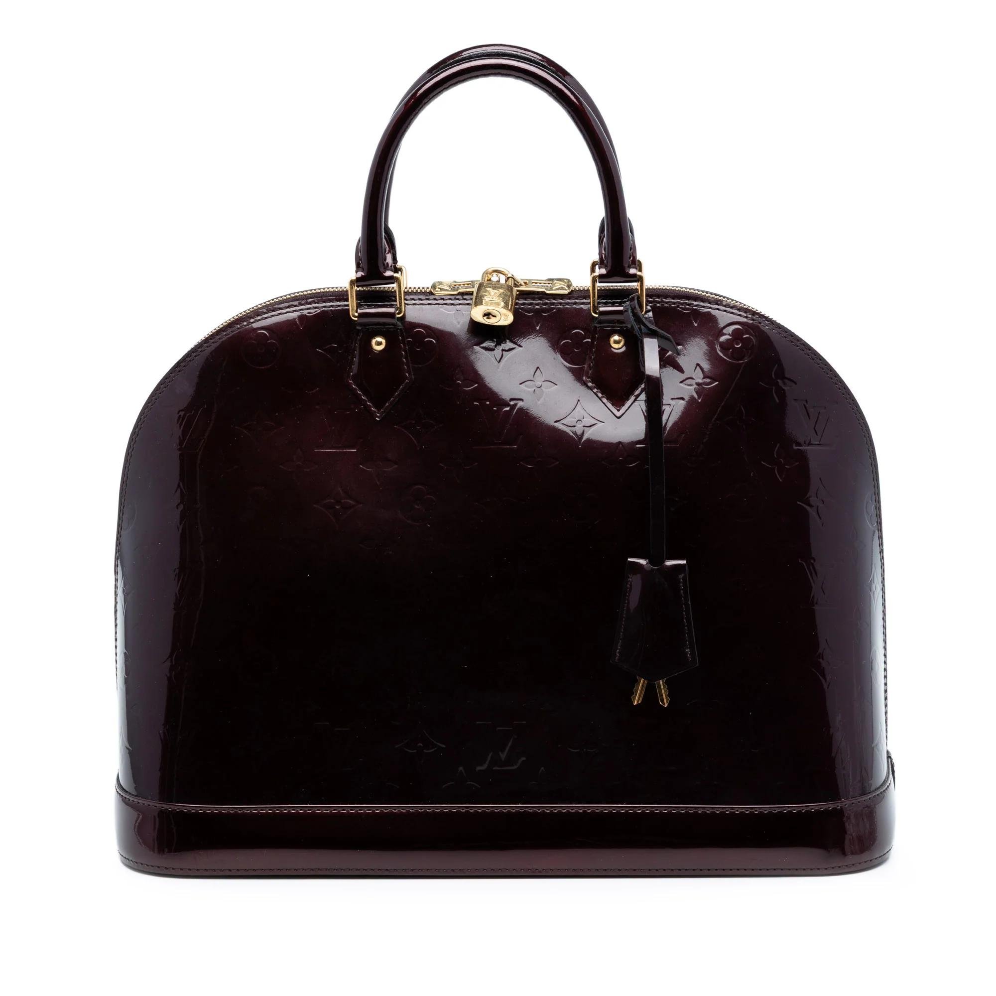 Alma leather handbag