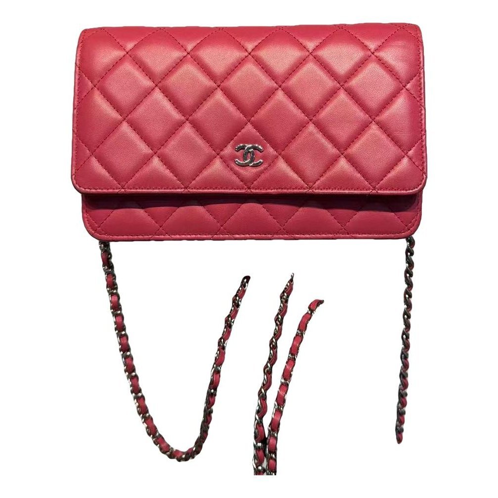 Wallet On Chain Timeless/Classique leather handbag