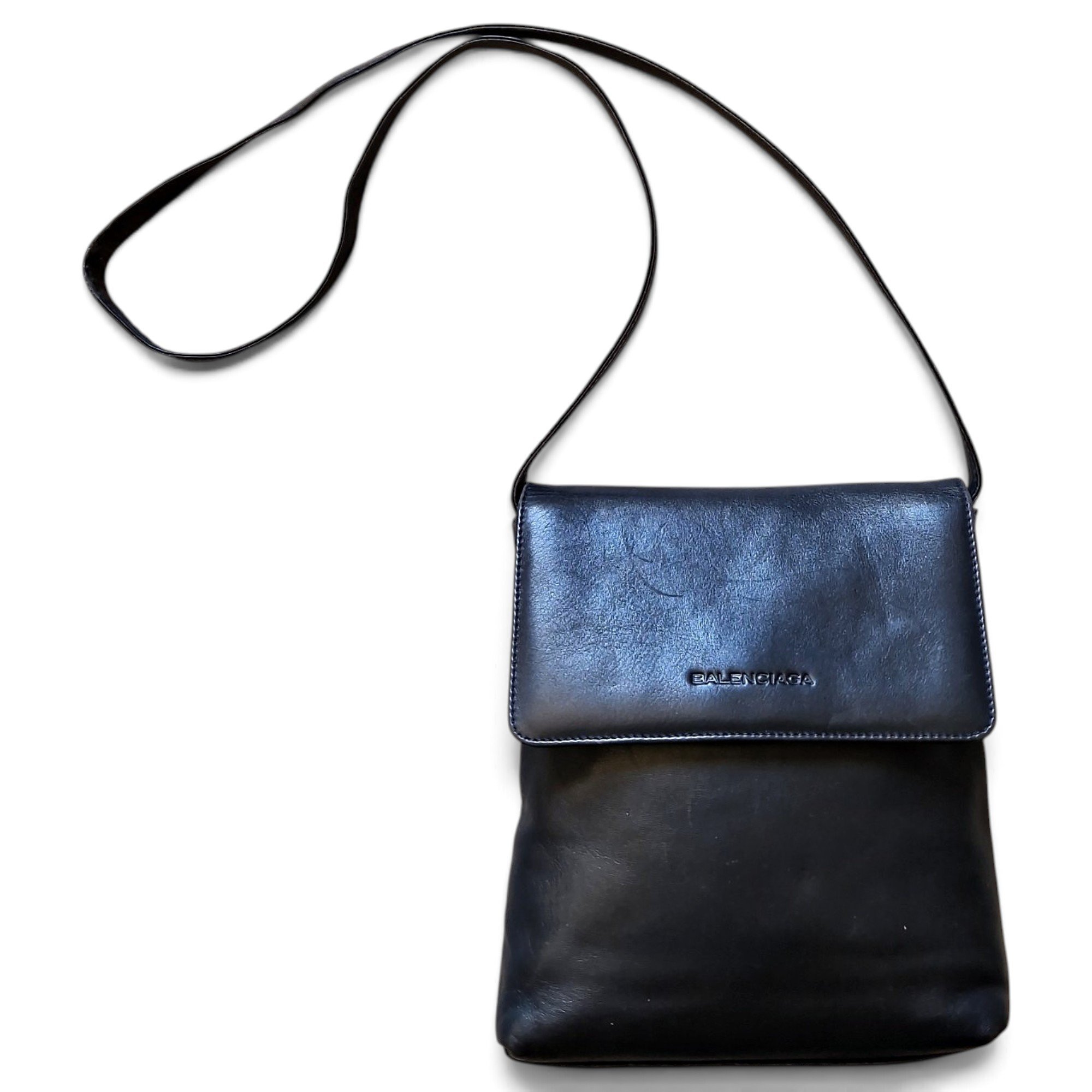 Leather crossbody bag