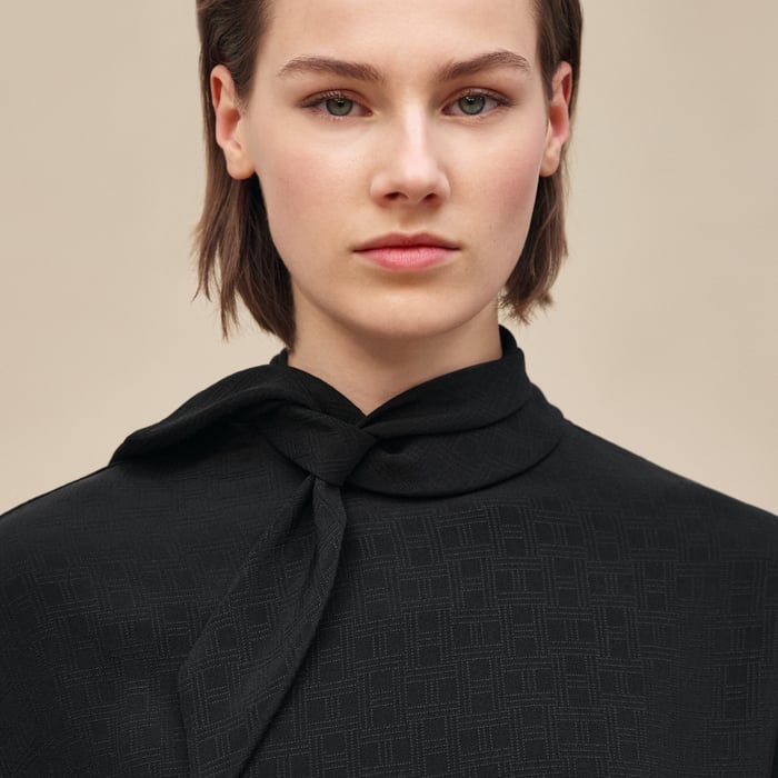 Noir "H Kelly" Cocoon Dress