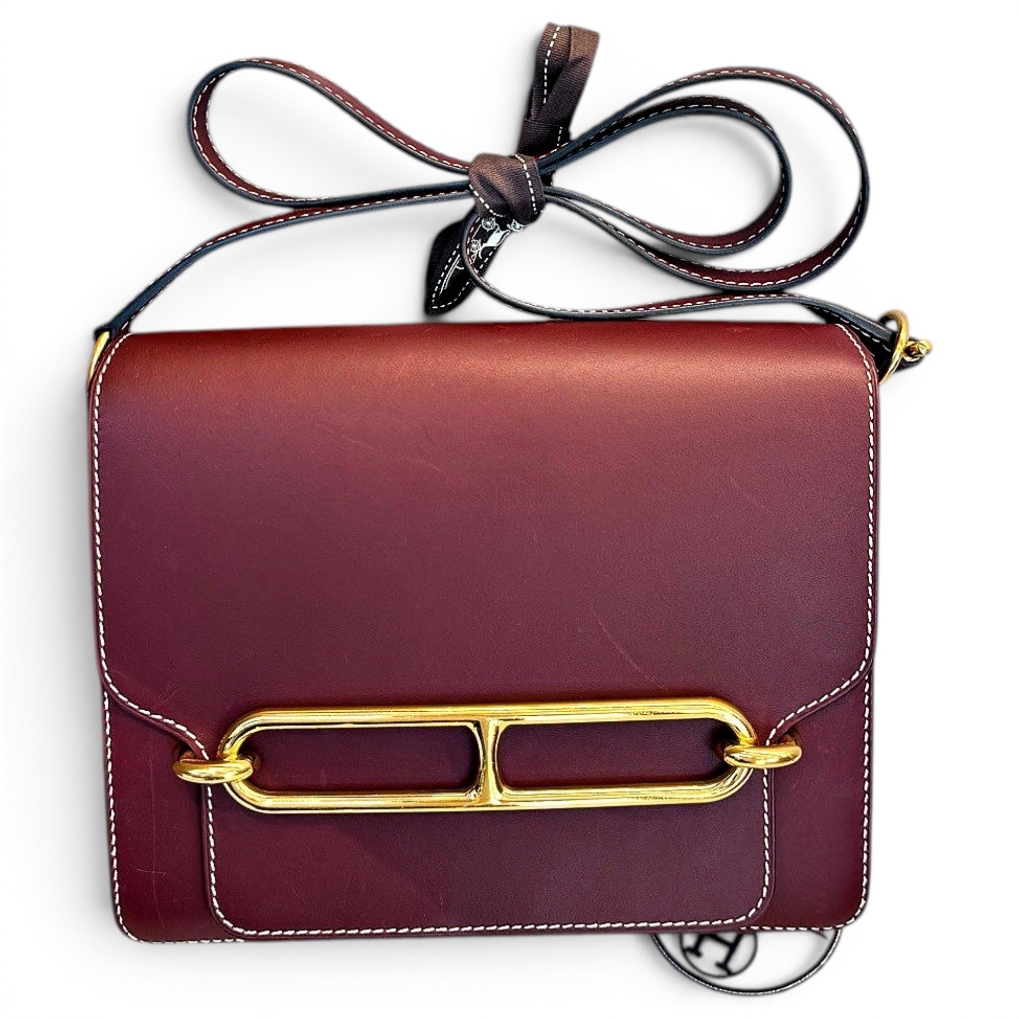 Roulis leather handbag