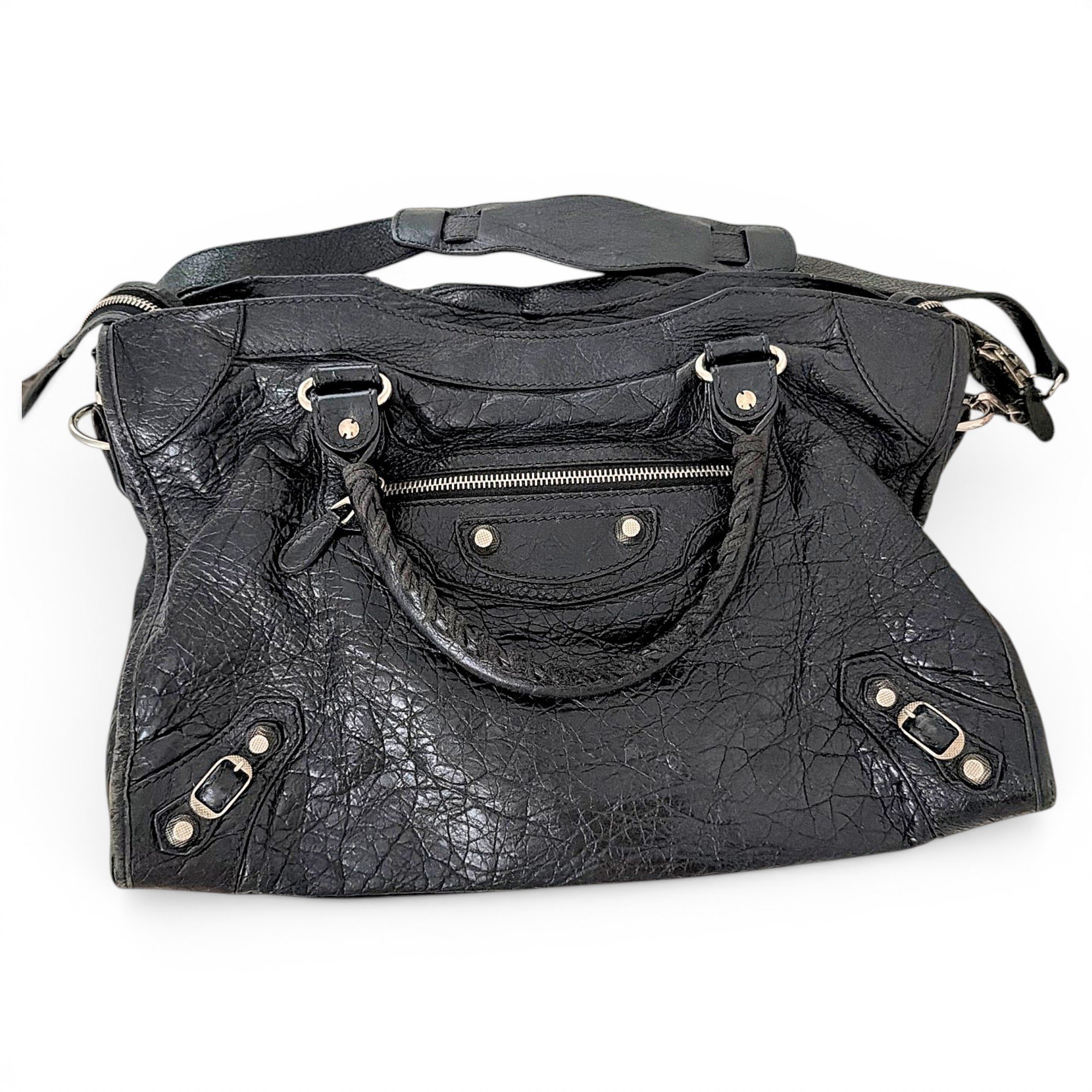 Balenciaga City leather handbag