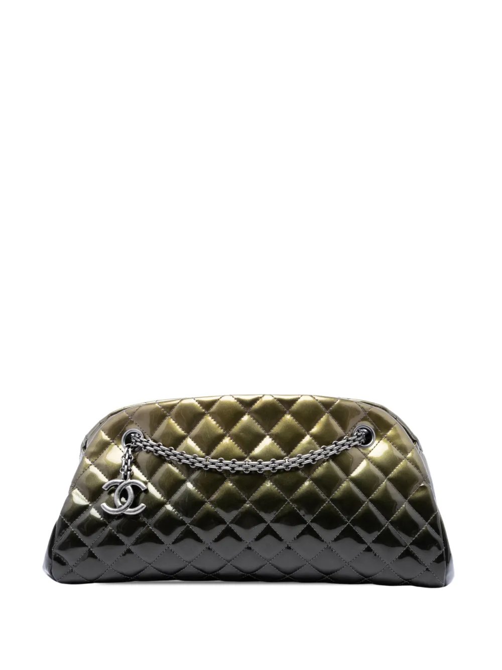 2011 Medium Patent Ombre Just Mademoiselle Bowling Bag shoulder bag