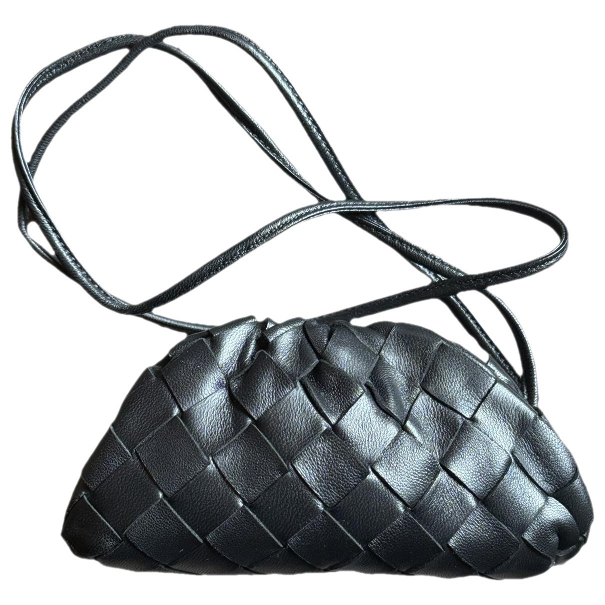 Pouch leather handbag