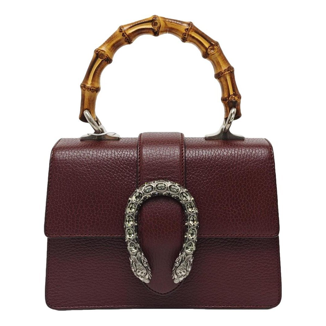 Dionysus Bamboo leather handbag
