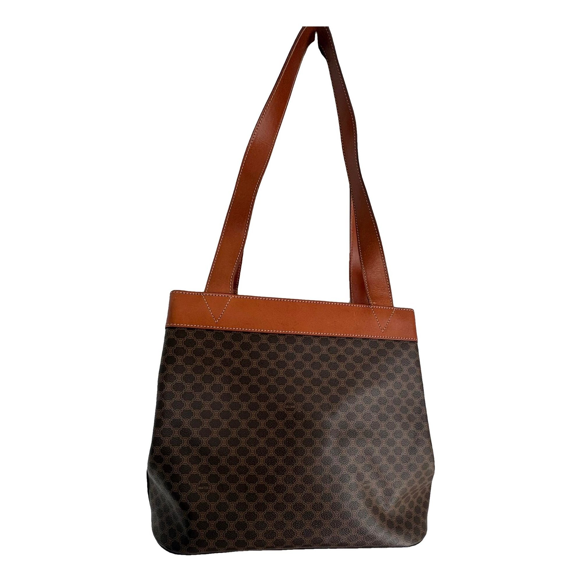 Leather tote