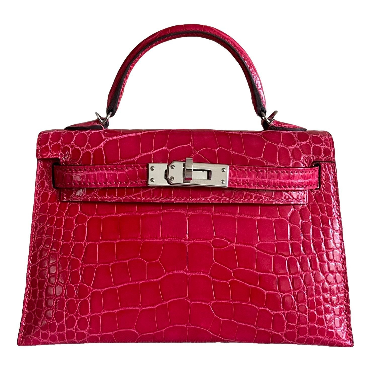 Hermes Kelly Mini alligator handbag