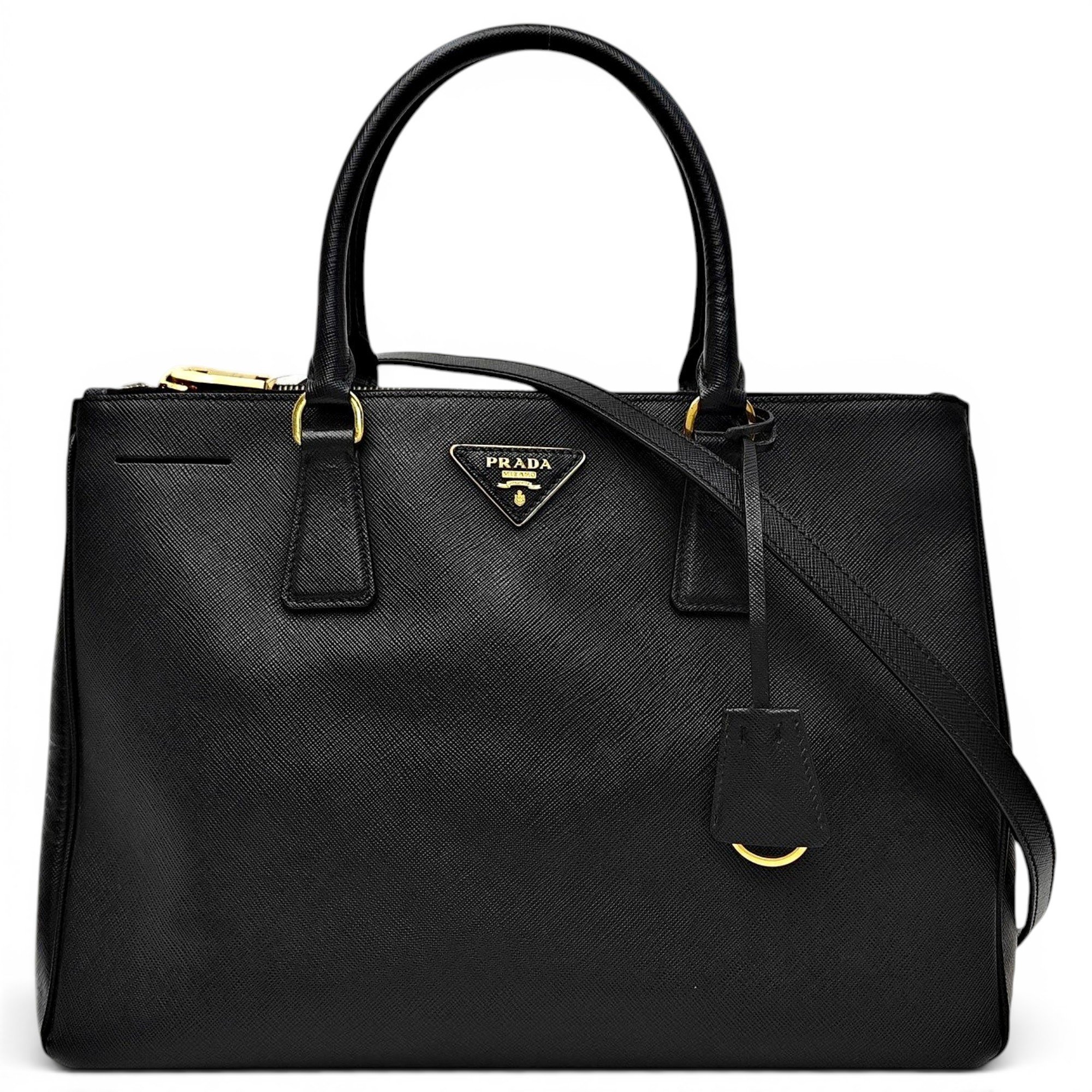 Galleria leather handbag