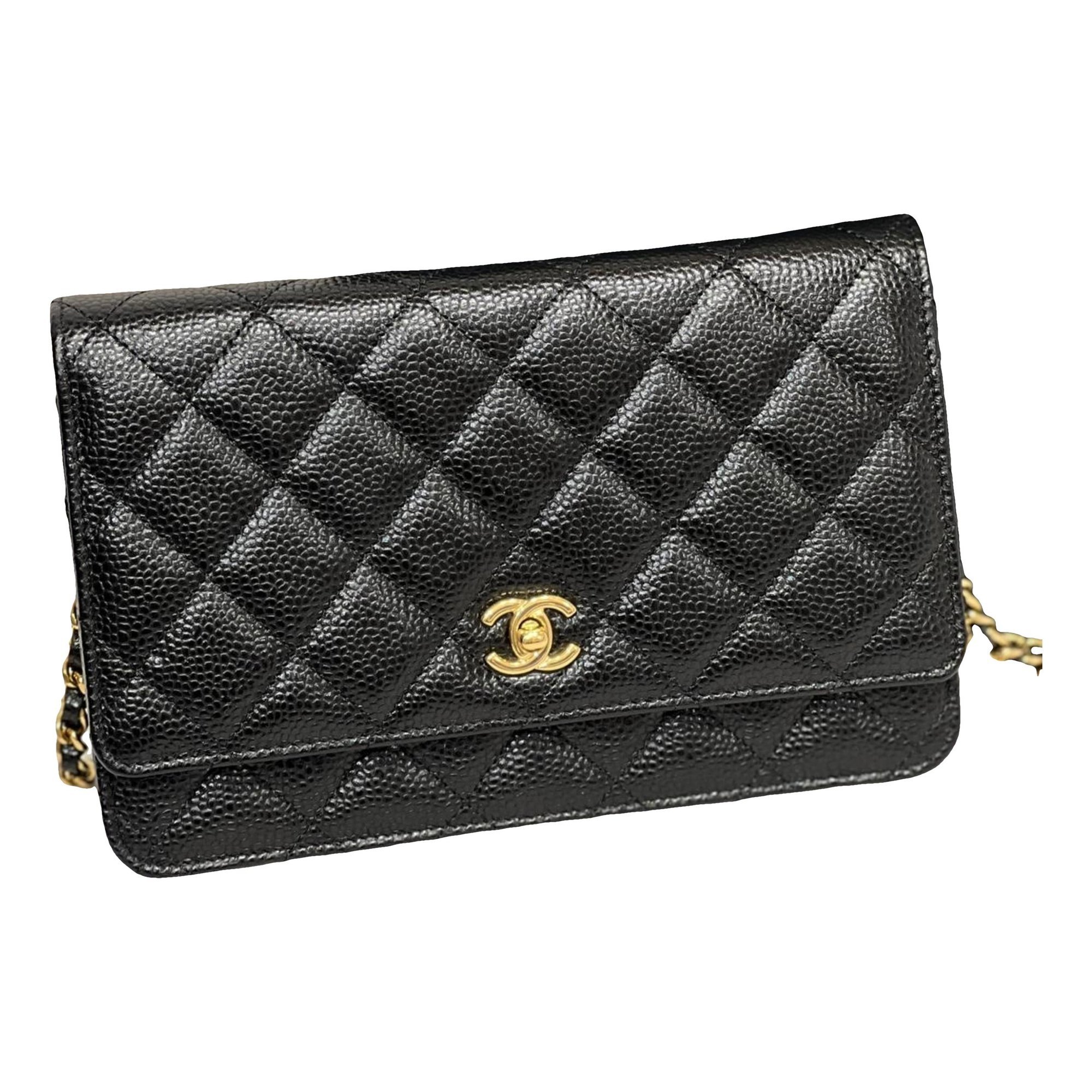 Wallet On Chain Timeless/Classique leather crossbody bag