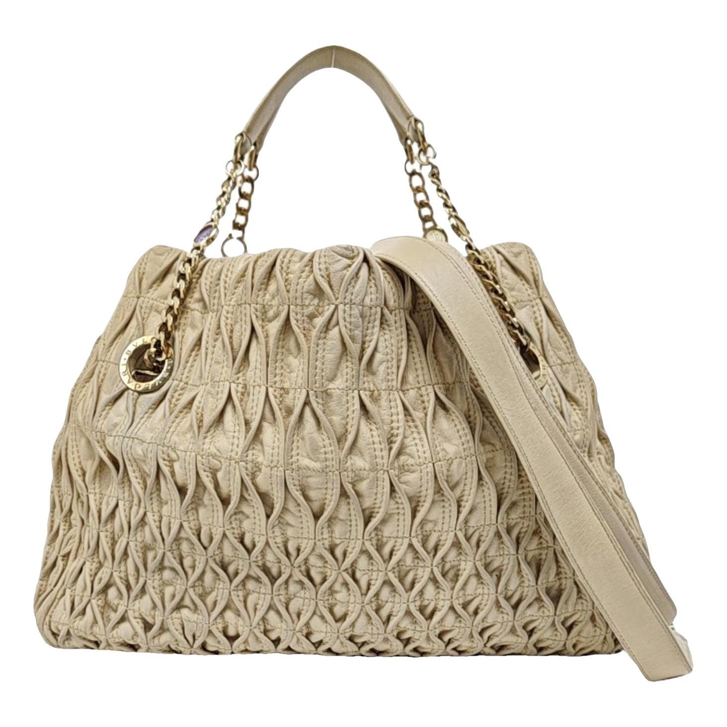 Leather handbag