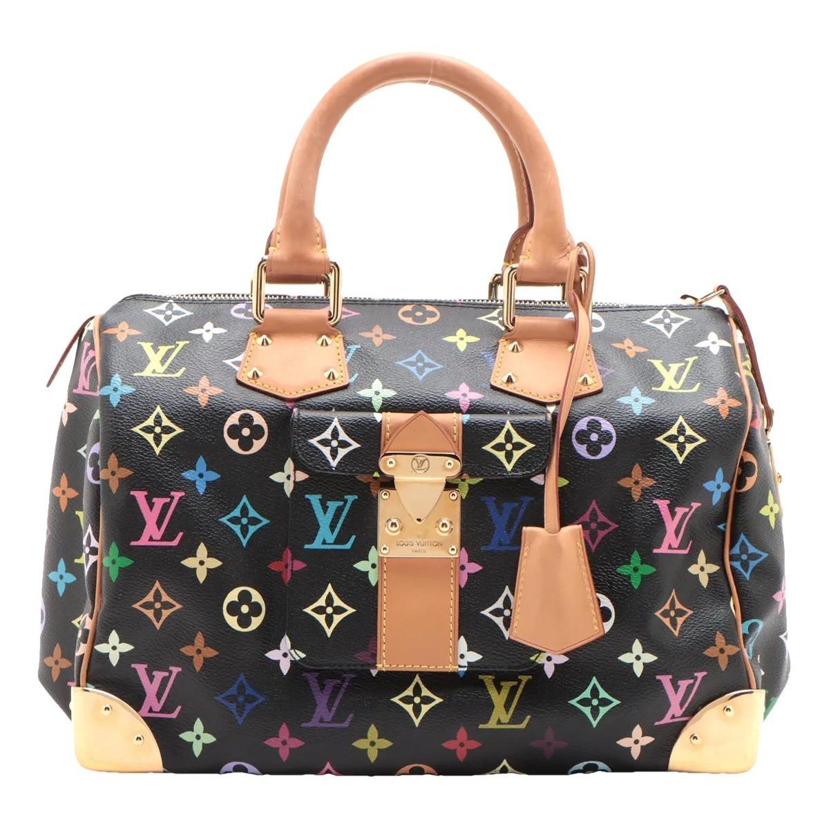 Speedy leather handbag