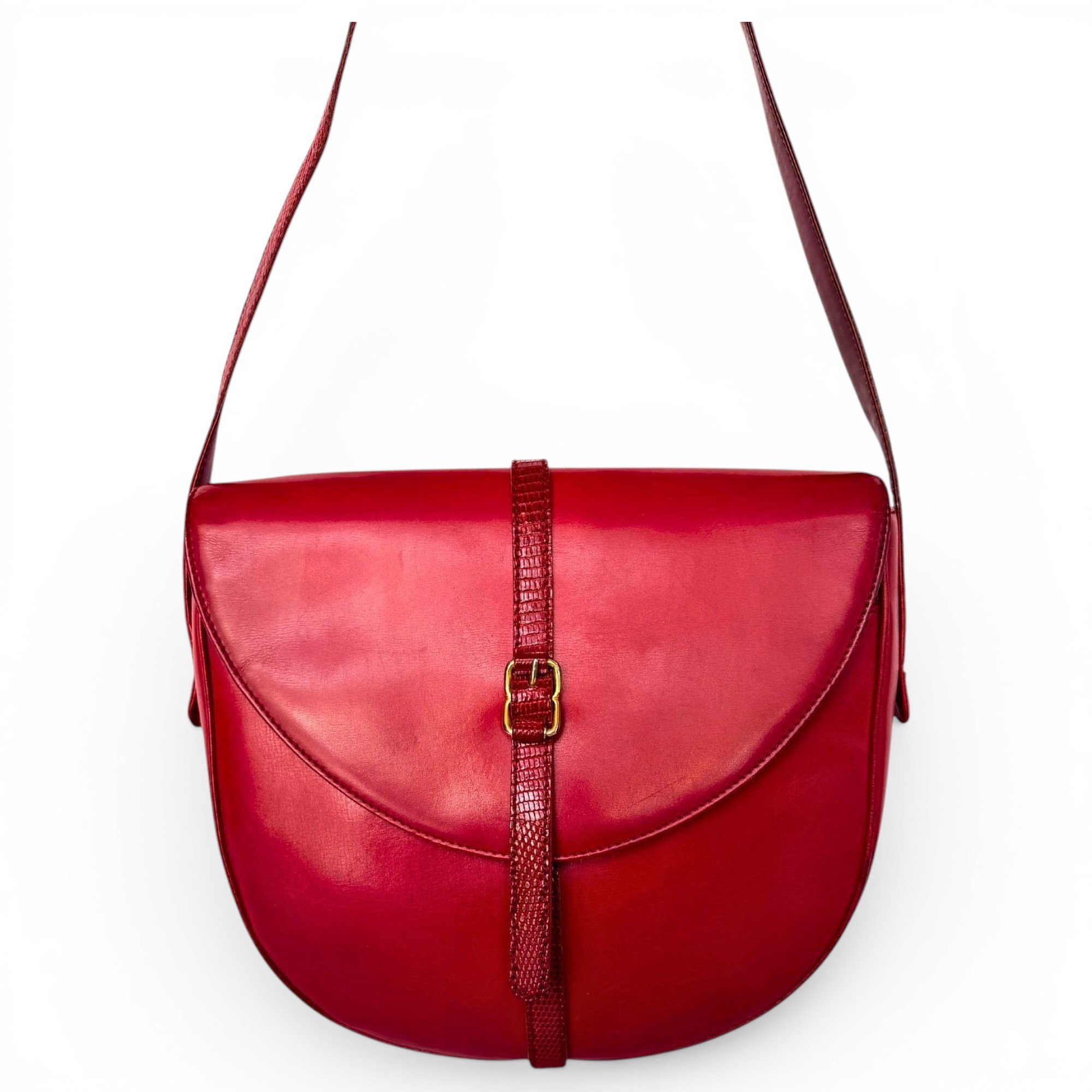 Leather crossbody bag