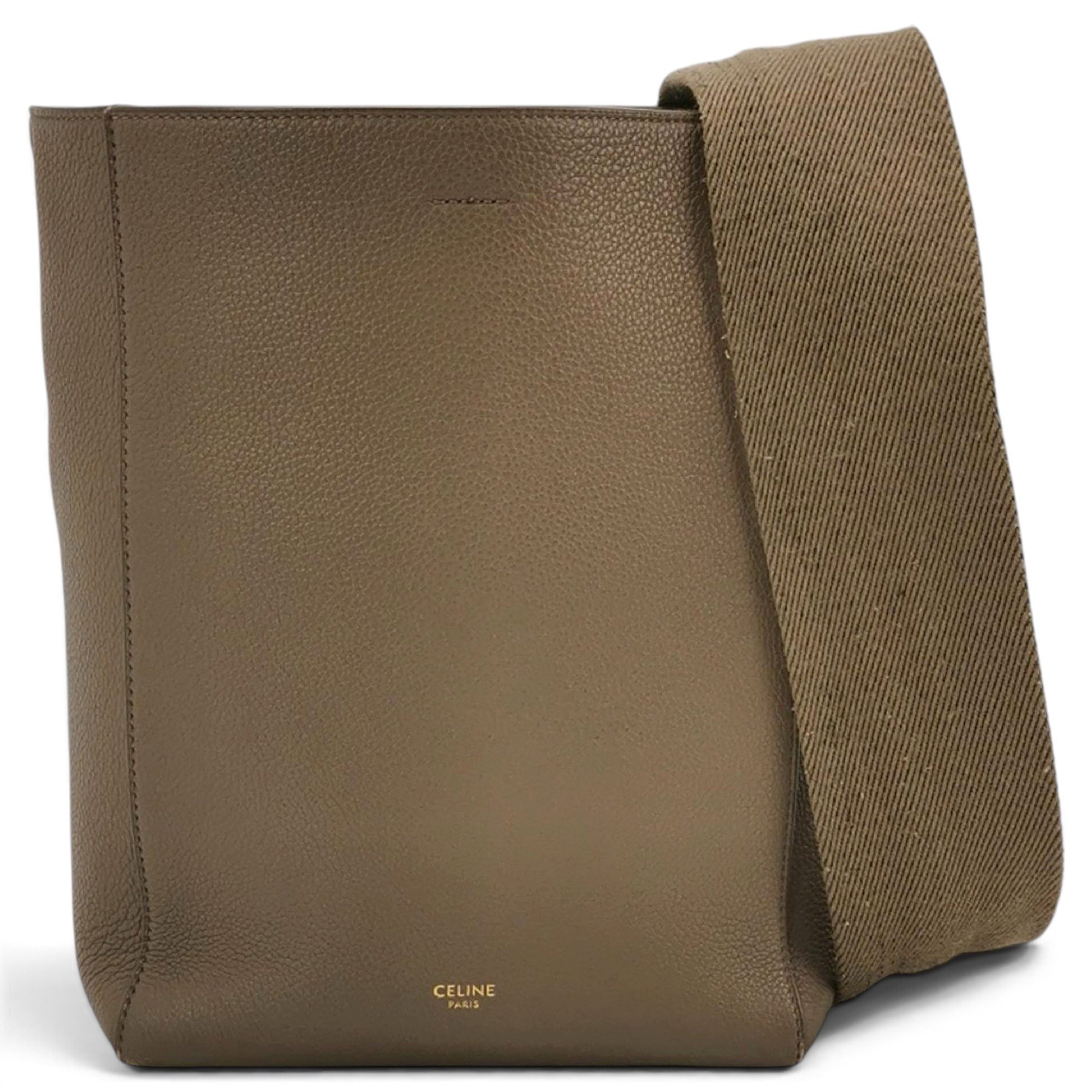 Seau Sangle leather handbag