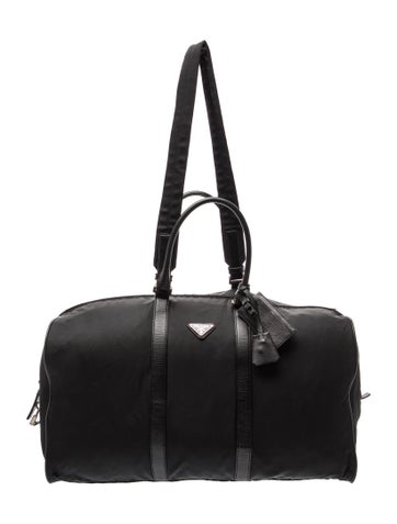 Saffiano Leather Weekender Bag