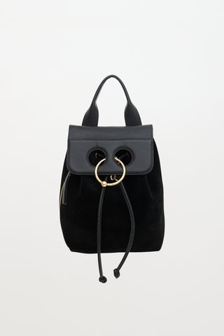 JW Anderson Leather & Suede Pierce Backpack