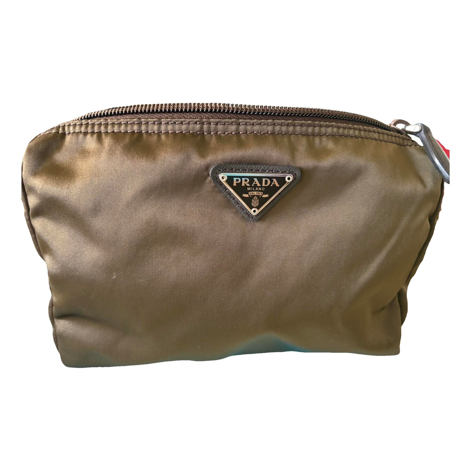 Re-Nylon clutch bag